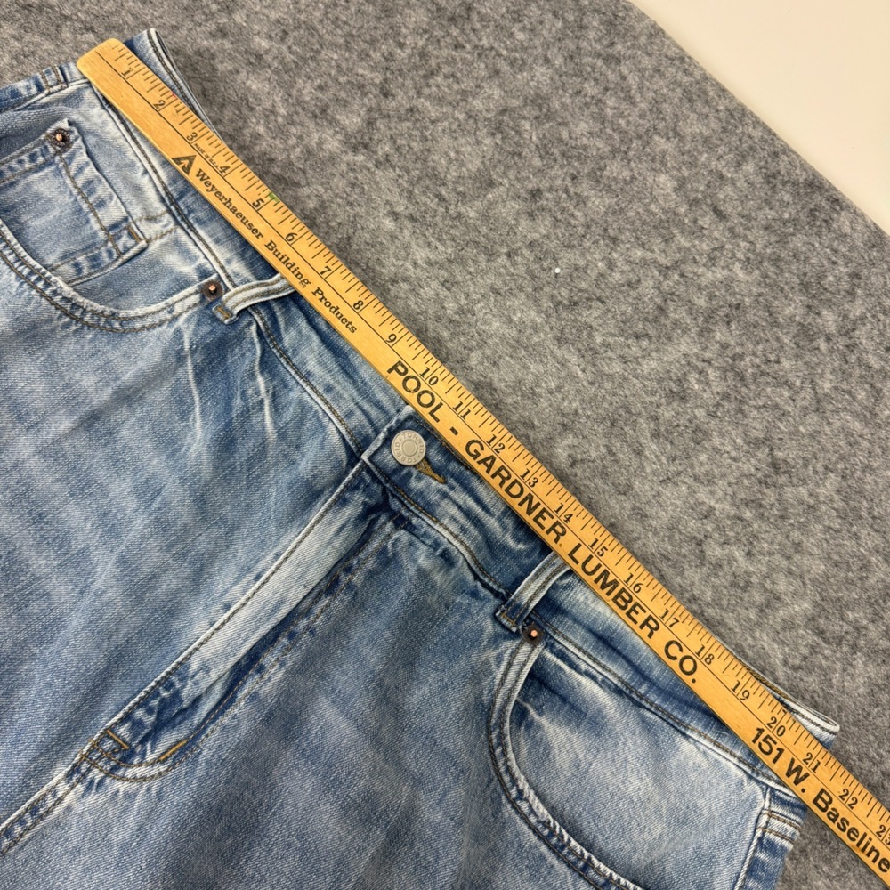 Torrid High-Rise Baggy Wide Leg Jeans Light Wash Blue Denim 20R 43865785 - Picture 7 of 11